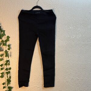 Wax Jean Black Jeggings